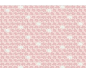 Baumwolle - Elefanten rosa
